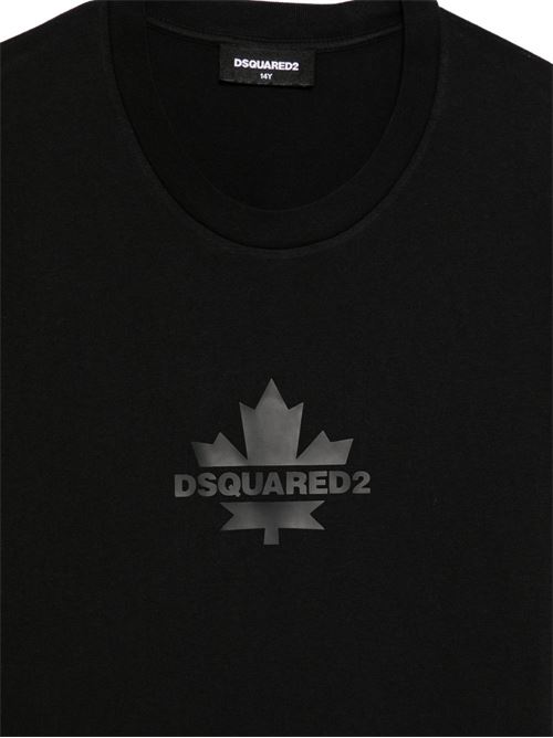 T-shirt unisex bambino Dsquared2 nera Dsquared Kids | DQ2743D0AC7DQ900
